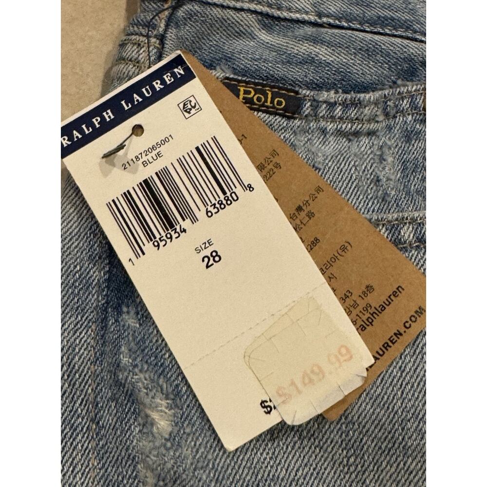 Polo Ralph Lauren Woman’s The Avery Boyfriend Patchwork Jeans New Size 28 33X28 - Picture 3 of 16